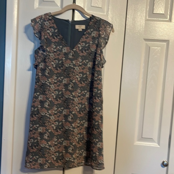 LOFT Dresses & Skirts - NWOT LOFT cap sleeve floral dress size XXSP